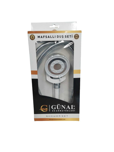 MAFSALLI DUŞ SETİ GÜNAL OREO ÇELİK HORTUMLU LÜKS